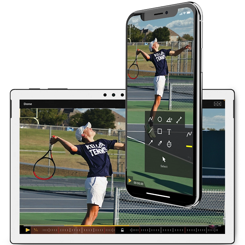 Dartfish solution for tennis